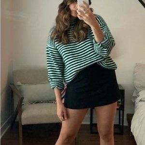 Stripped knit sweater